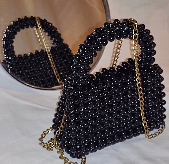 black pearl purse