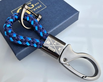 Keychain, Initial Pendant, Communion, Carabiner, Engraving, Gift for Men, Christmas Gift, Gift for Women