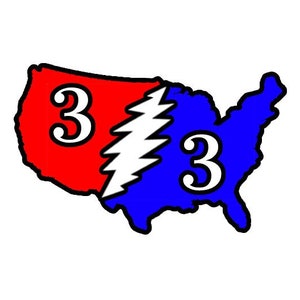 BMFS USA Dead Bolt 33 sticker