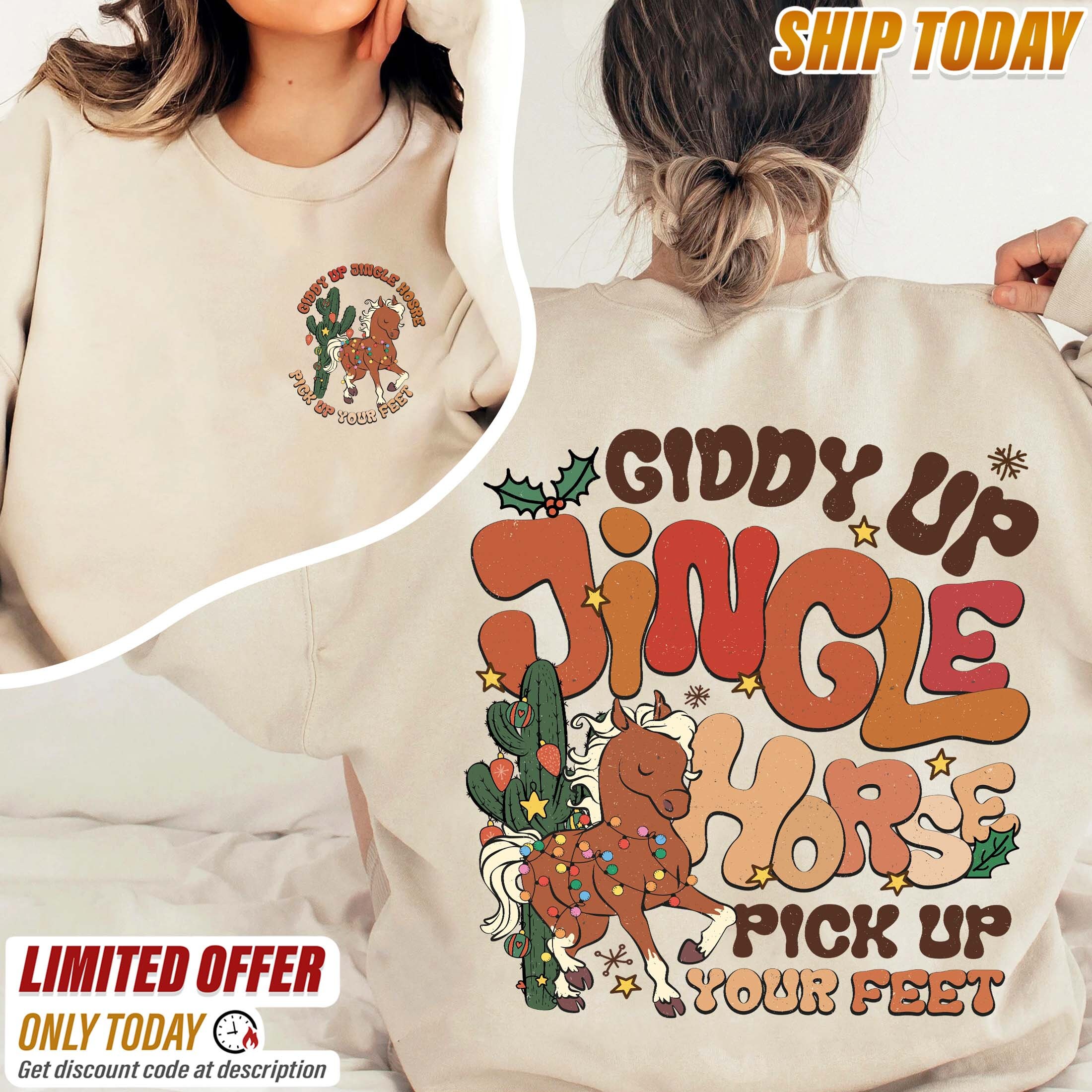 Vintage Christmas Sweatshirt - Etsy