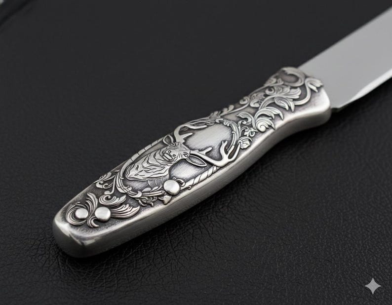 Knife Scroll SVG – Ornamental Engraving Vector File

CNC Laser Knife Engraving Design – Scroll Pattern

Decorative Scrollwork Vector for Knife Bolster

Engraving Pattern SVG DXF PNG AI – Knife Handle Design

Knife Scroll Engraving File – Instant Digital Download