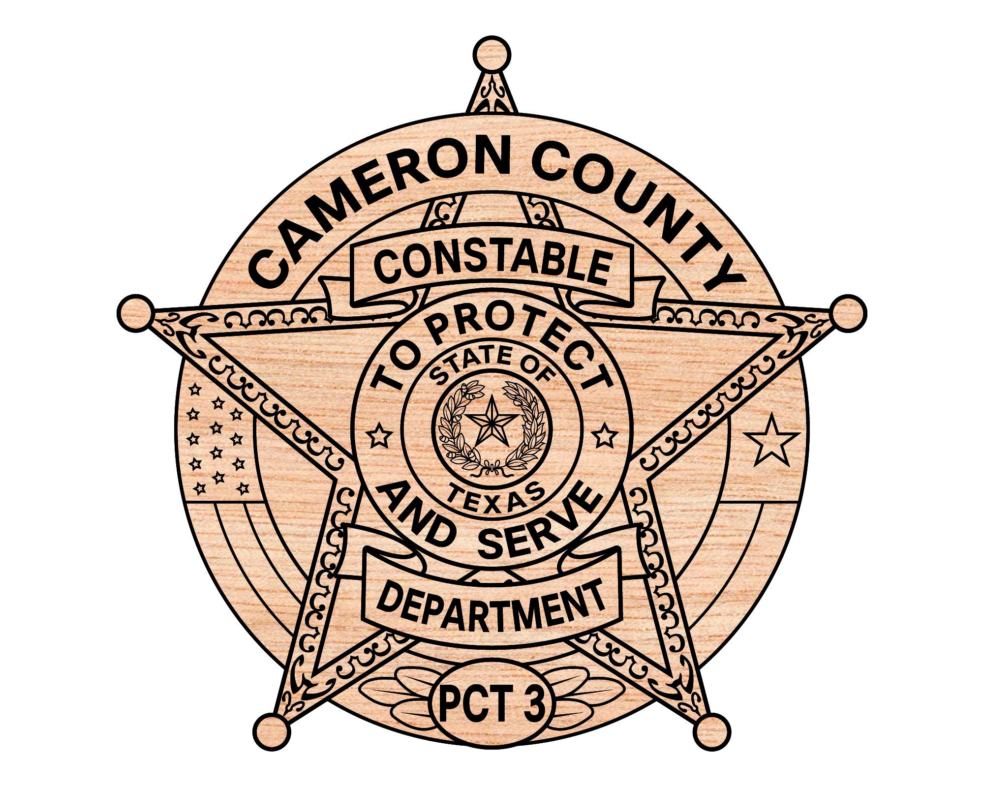 Texas Constable Badge Svg - Etsy