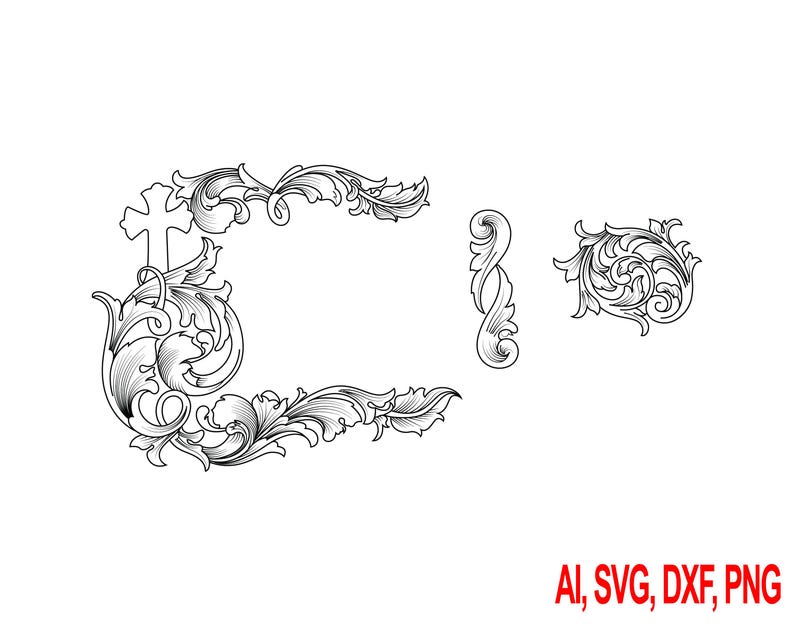 Cross Belt Buckle Engraving File: Religious Vector Design (digital ...