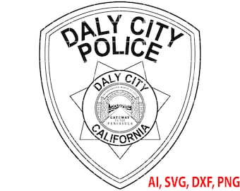 インディアナポリス警察バッジ SVG - Etsy 日本