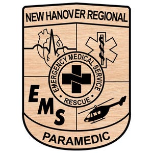New Hanover EMS Badge Vector Logo SVG (Digital Download)