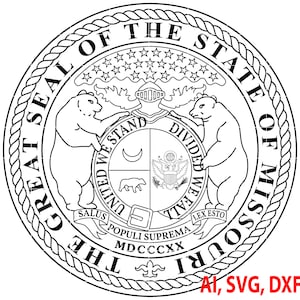 Missouri State Seal Vector Logo (Digital)