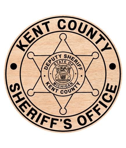 Kent County Sheriff Badge SVG – Michigan Law Enforcement Vector - Etsy