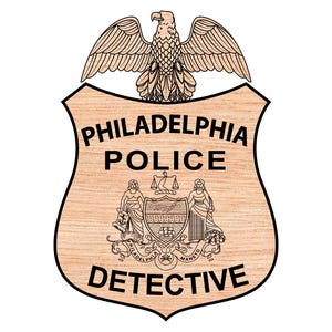 Police Badge Philadelphia - Etsy