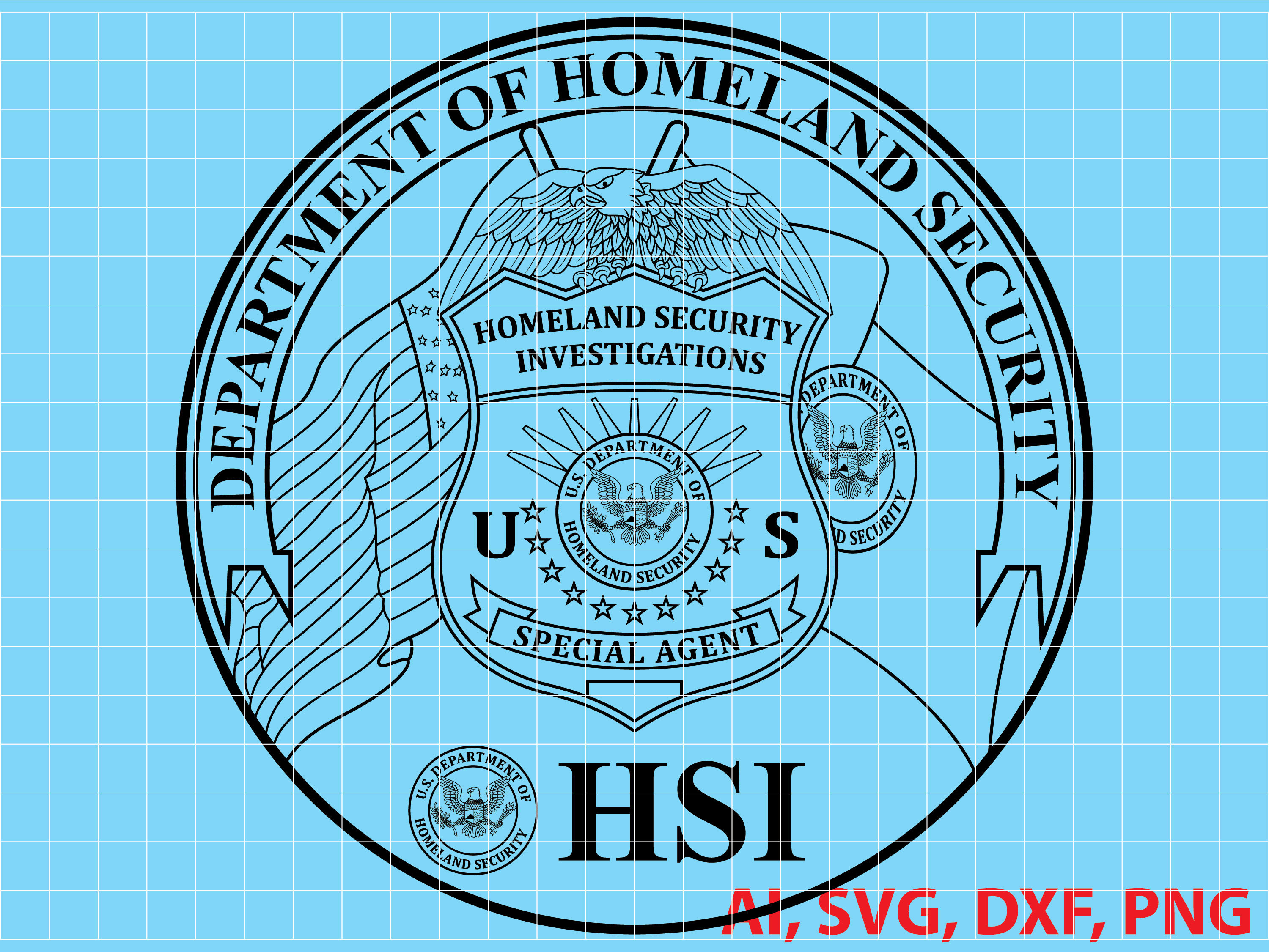 Dhs Logo Vector