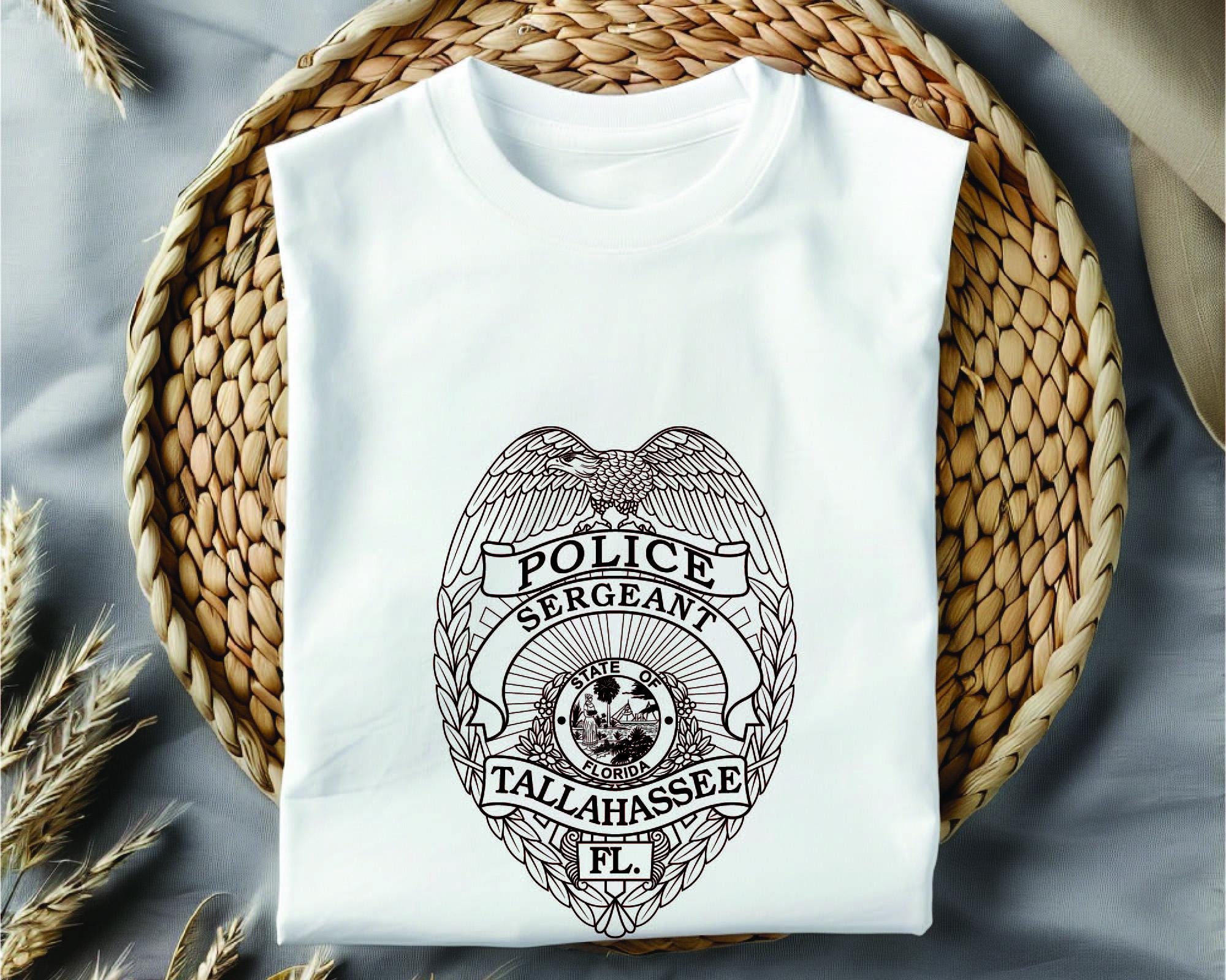 Tallahassee Police Sergeant Badge SVG Vector (digital Download) - Etsy