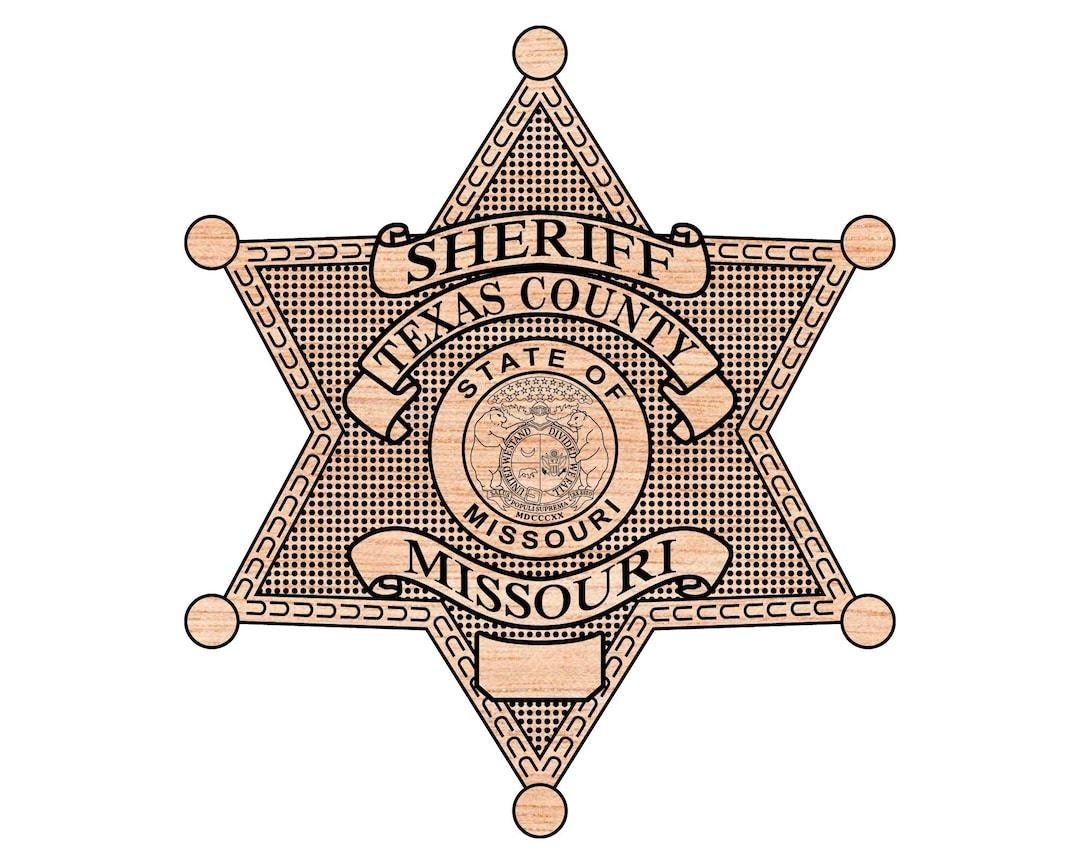 230.アメリカ 保安官バッジ ミズリー州 クロウフォード郡 保安局 巡査