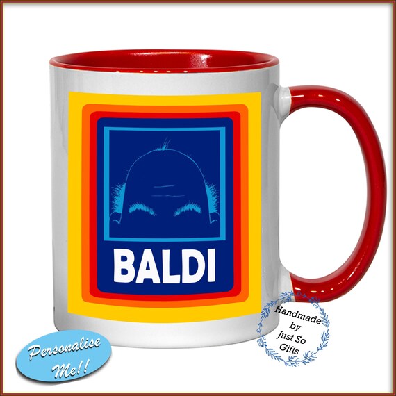 BALDI MUG HILARIOUS Funny Novelty Christmas Cup Gift Birthday Father's day gifts £9.95 - UK