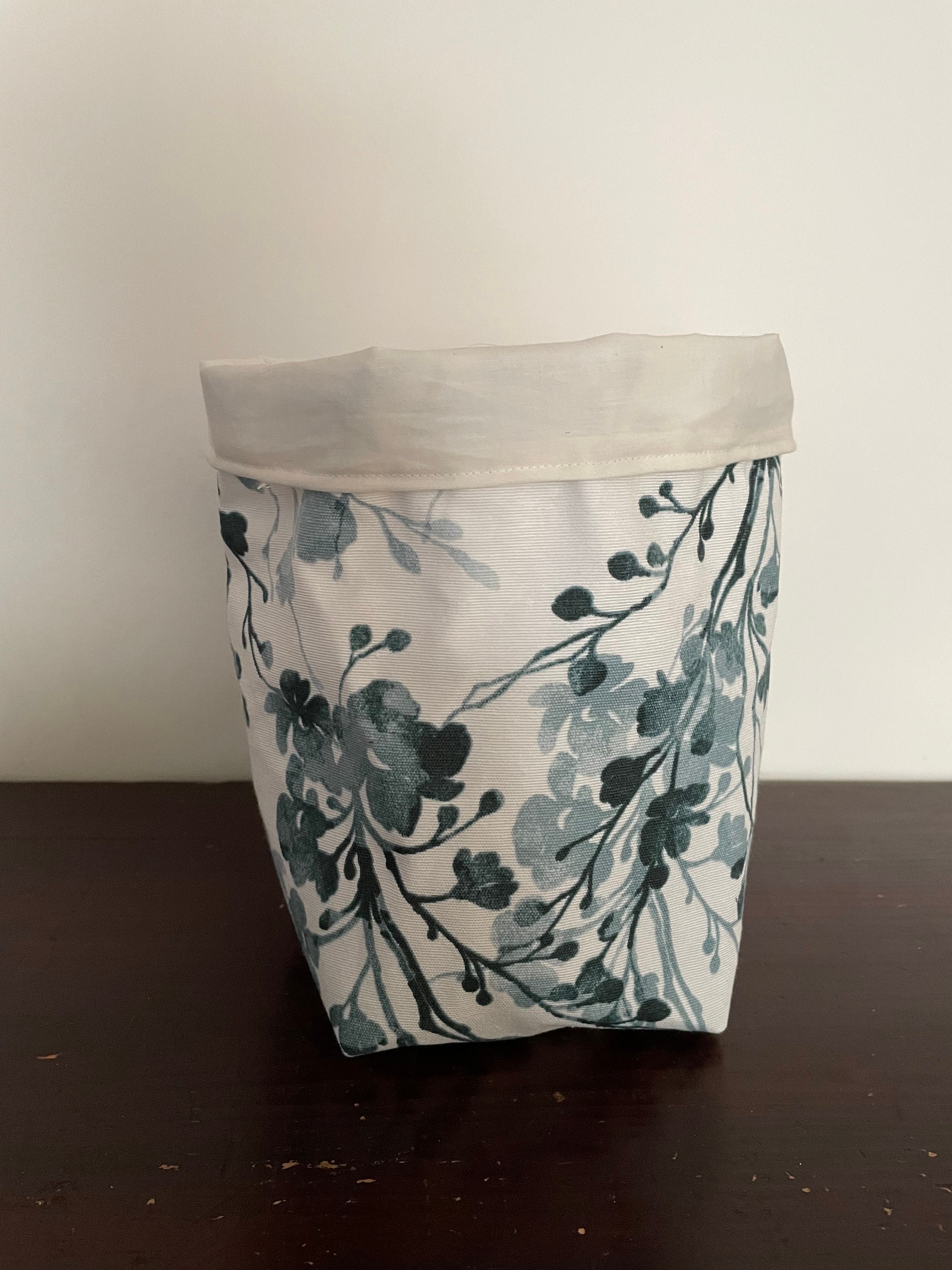 Panier en Tissu Réversible | Hauteur 21 cm