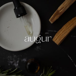 Premade Logo | Simple Chic Text Logo | Elegant Classy Logo | Modern Minimalist Logo | Beauty Serif Logo | Minimal Aesthetic Logo