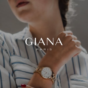 Logo predefinito / Logo senza tempo / Logo moderno semplice / Logo minimalista ed elegante / Logo di classe / Logo in stile italiano / Logo classico ed elegante