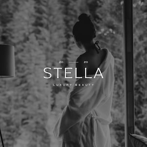 Premade Logo | Aesthetic Logo | Elegant Modern Logo | Luxury Business Logo | Classy Stylish Feminine Logo | Minimalist High End Logo