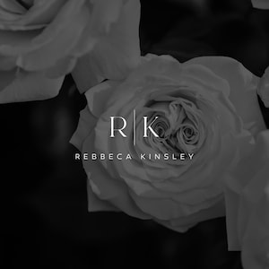 Logotipo prediseñado / Logotipo con letra inicial / Logotipo con monograma / Logotipo estético para bodas / Logotipo minimalista para parejas / Logotipo con inicial simple / Logotipo elegante