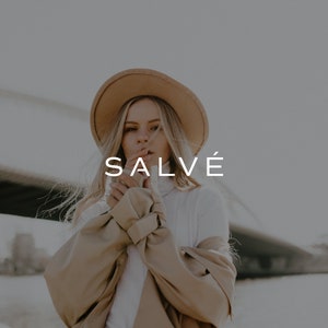 Premade Logo | Clean Modern Logo | Minimalist Text Logo | Simple Wordmark Logo | Elegant Logo | Stylish Fashion Logo | Simple Logo