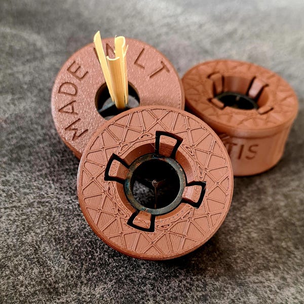 Hardened steel straw splitter (Limited edition)