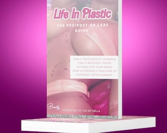 Plastic Surgery Ebook, Lipo, BBL Guide, Pre/Post Op Care, Lymphatic Manual, Recovery guide, learning guide,