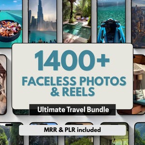 Luxury Travel Reels with MRR, Luxury Summer Vacations Videos, Travel Videos Reels, Beach Reels with MRR & PLR Master Resell Rights