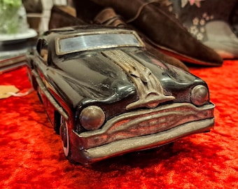 1950's Amer Minister Deluxe 1954 Pontiac Chieftain tin plate friction model car