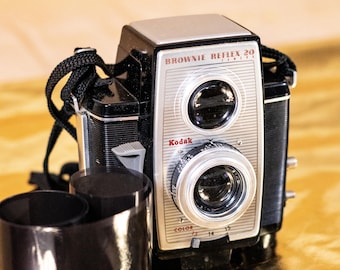 Kodak vintage Reflex 20 twin lens medium format film camera