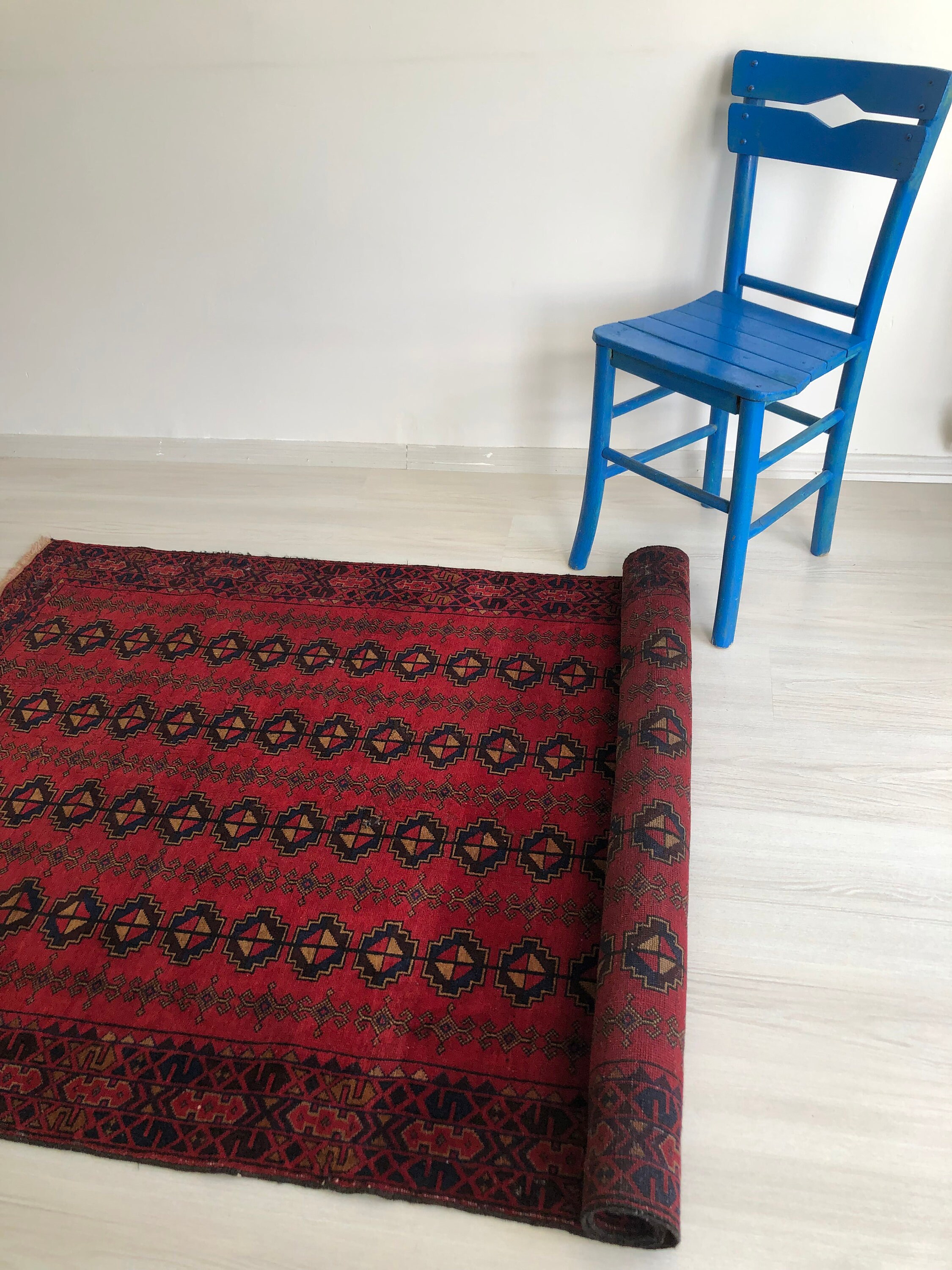 Red Turkish Style Rug 6x3 Oriental Red Rugs,turkish Style Vintage Rugs,red Vivid Rugs,decor ...
