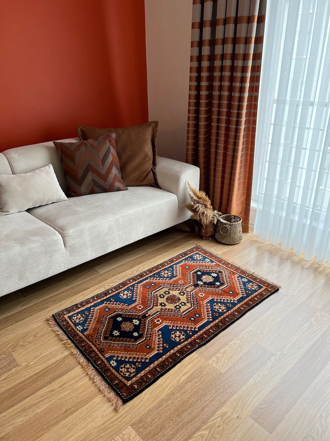 2x4 Boho Style Rug 2x4 Turkish Area Rugsvintage Floor Etsy