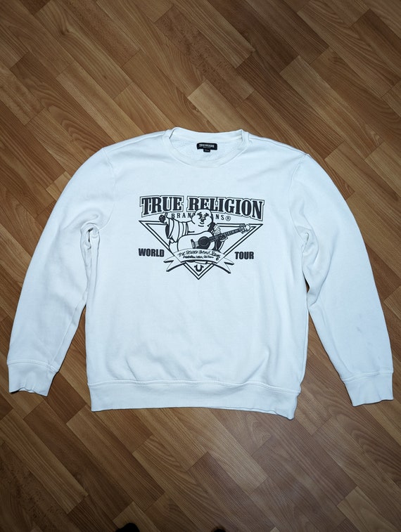 関税込み♪【TRUE RELIGION】VINTAGE ブッダ ロゴ ★ Tシャツ TRUE RELIGION 【訳あり・アウトレット】 トゥルーレリジョン