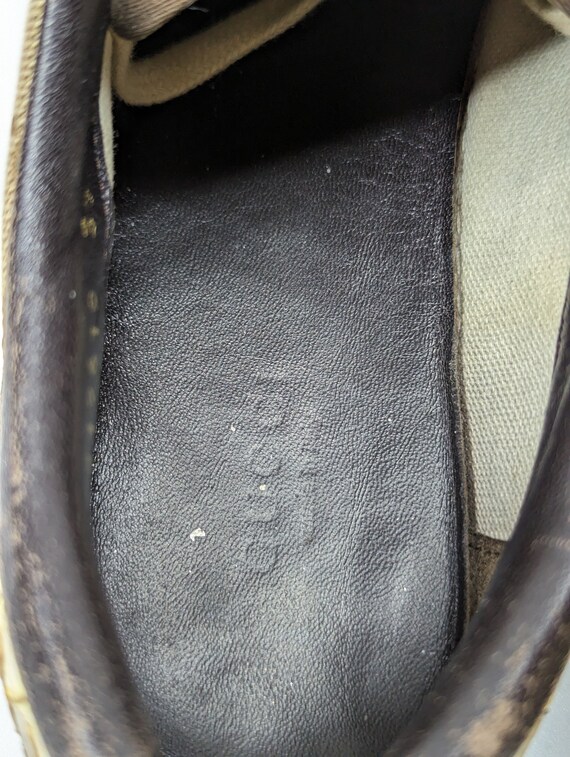 Vintage rare monogram Gucci Women's sneakers, pyt… - image 6