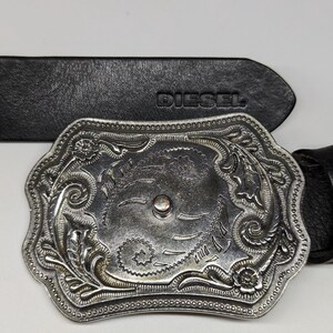 Diesel Belt Buckle Etsy