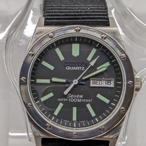 玄関先迄納品 Watch Mens Citizen Vintage 100M Etsy - 1400-141903 インテリア時計