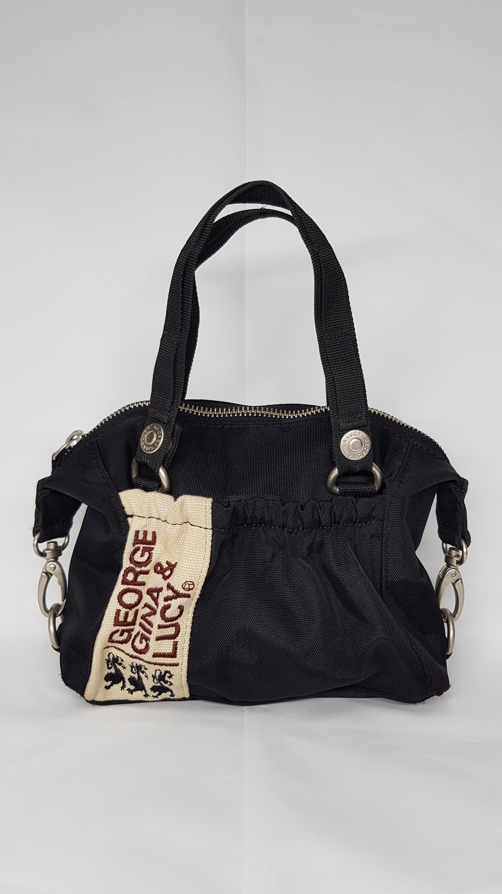 【日本未発売・未使用】ドイツ GEORGE GINA&LUCY ハンドバッグ ☆新品未使用☆GEORGE GINA&LUCY トートバッグ ハンドバッグ 黒