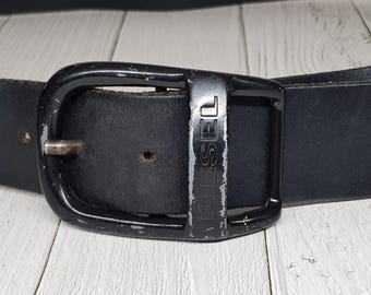 DIESEL メンズ レザーベルト、サイズ 95/38 - Etsy 日本