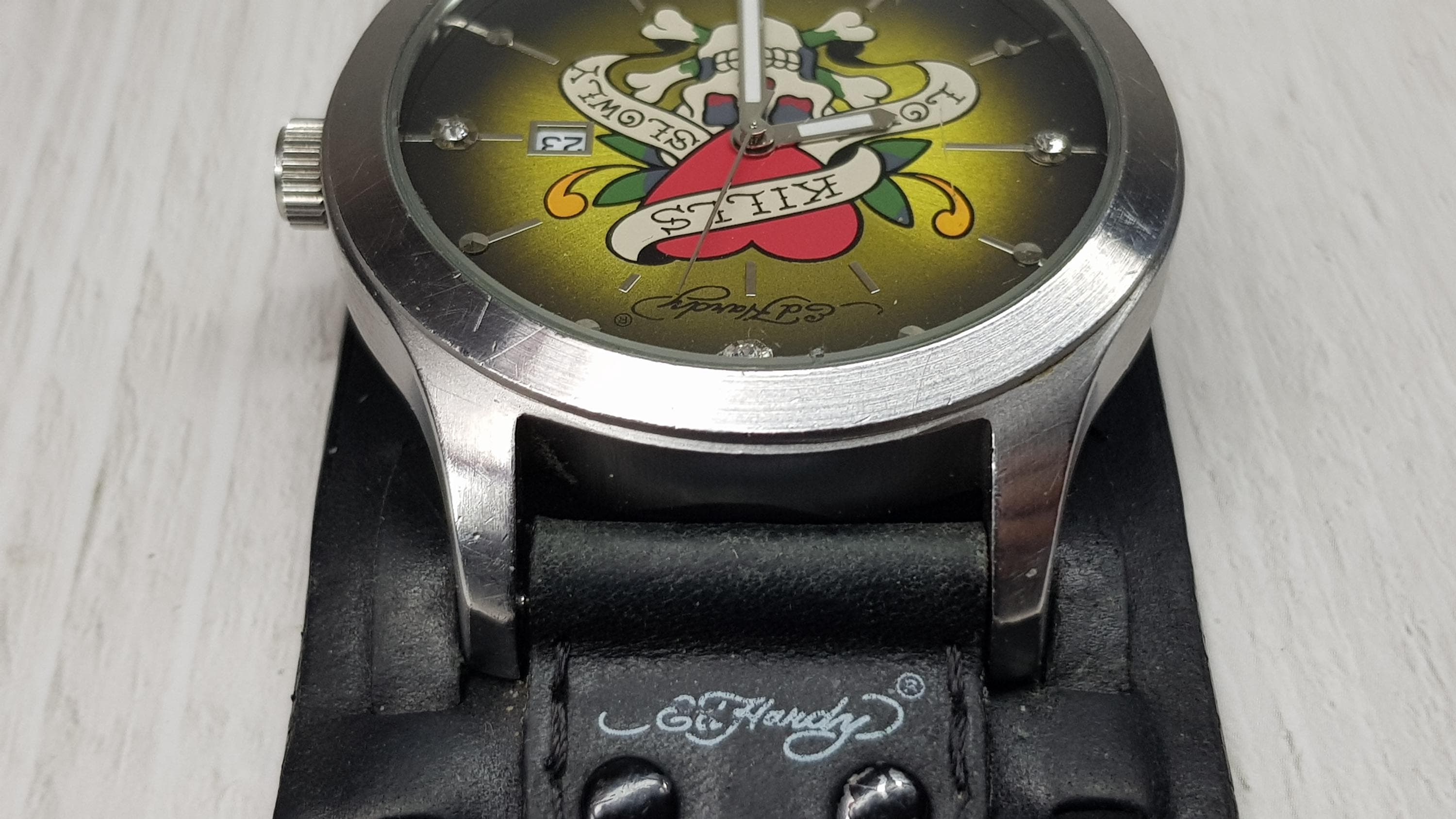 Ed Hardy Skull Herren Uhr Watch, GL-LK11724 - Etsy Canada