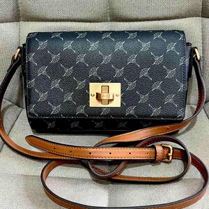 JOOP! new dark blue shoulder bag with logo.
