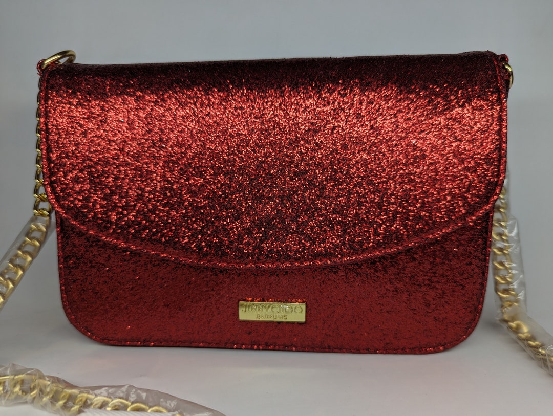 ショルダーバッグ・ポシェット JIMMY CHOO Woman Shoulder bag Red BONBONBCKTEWHUT REDO/GOLD ショルダーバッグ・ポシェット JIMMY CHOO Woman Shoulder bag
