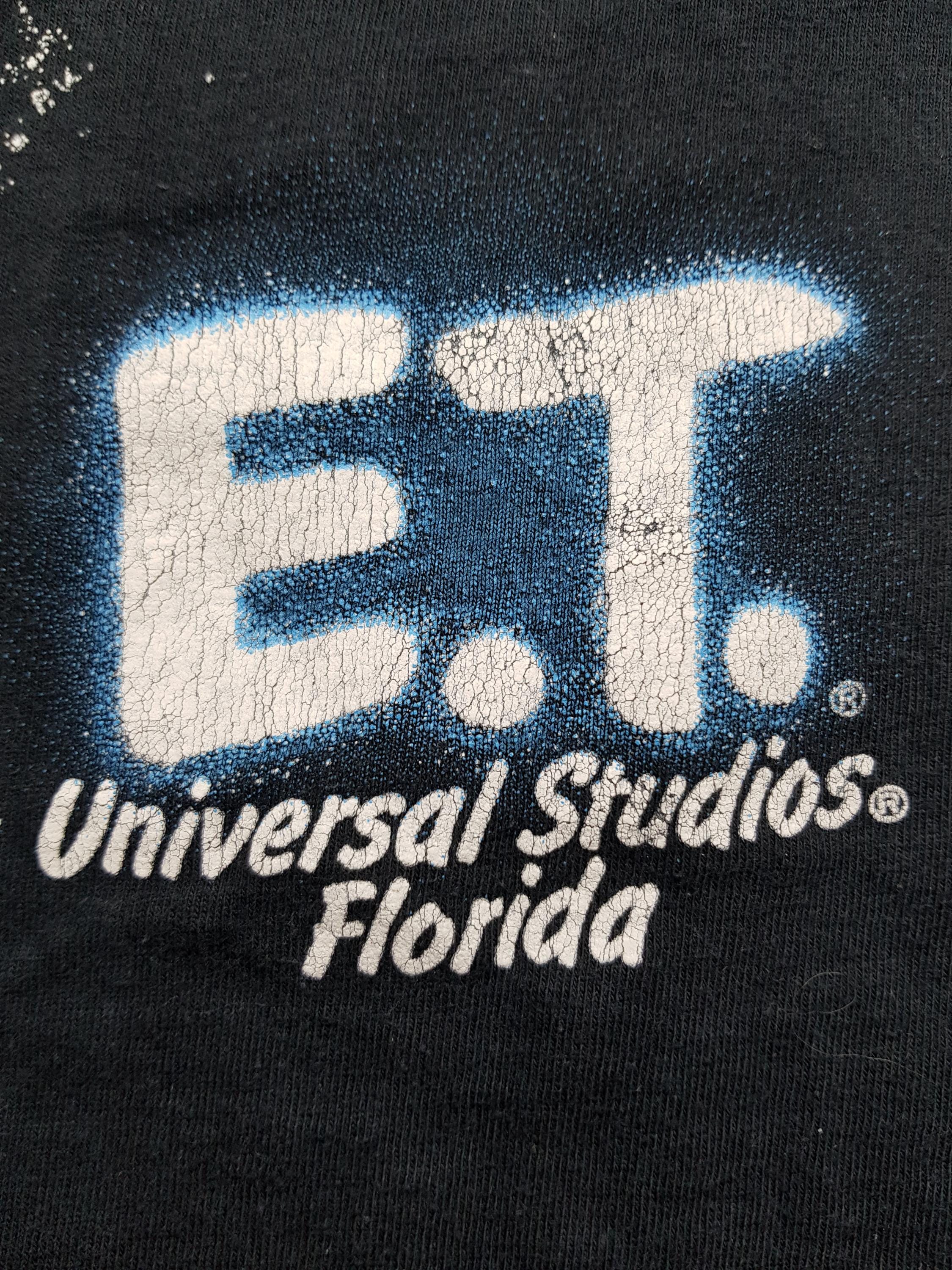 Vintage Rare T-shirt ET Universal Studios Florida 80s. Size