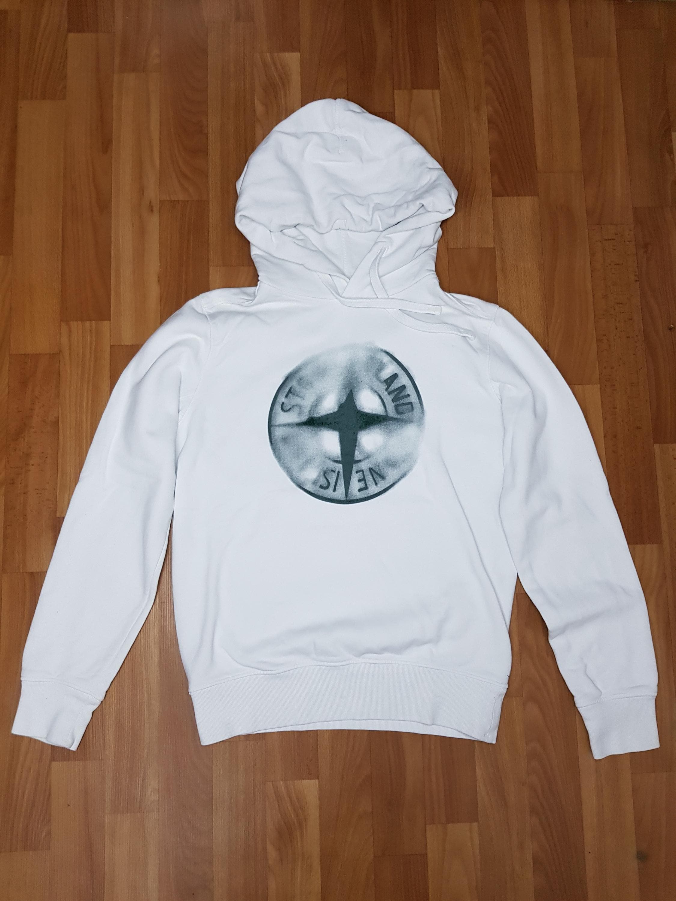 Felpa con cappuccio stone island Italia