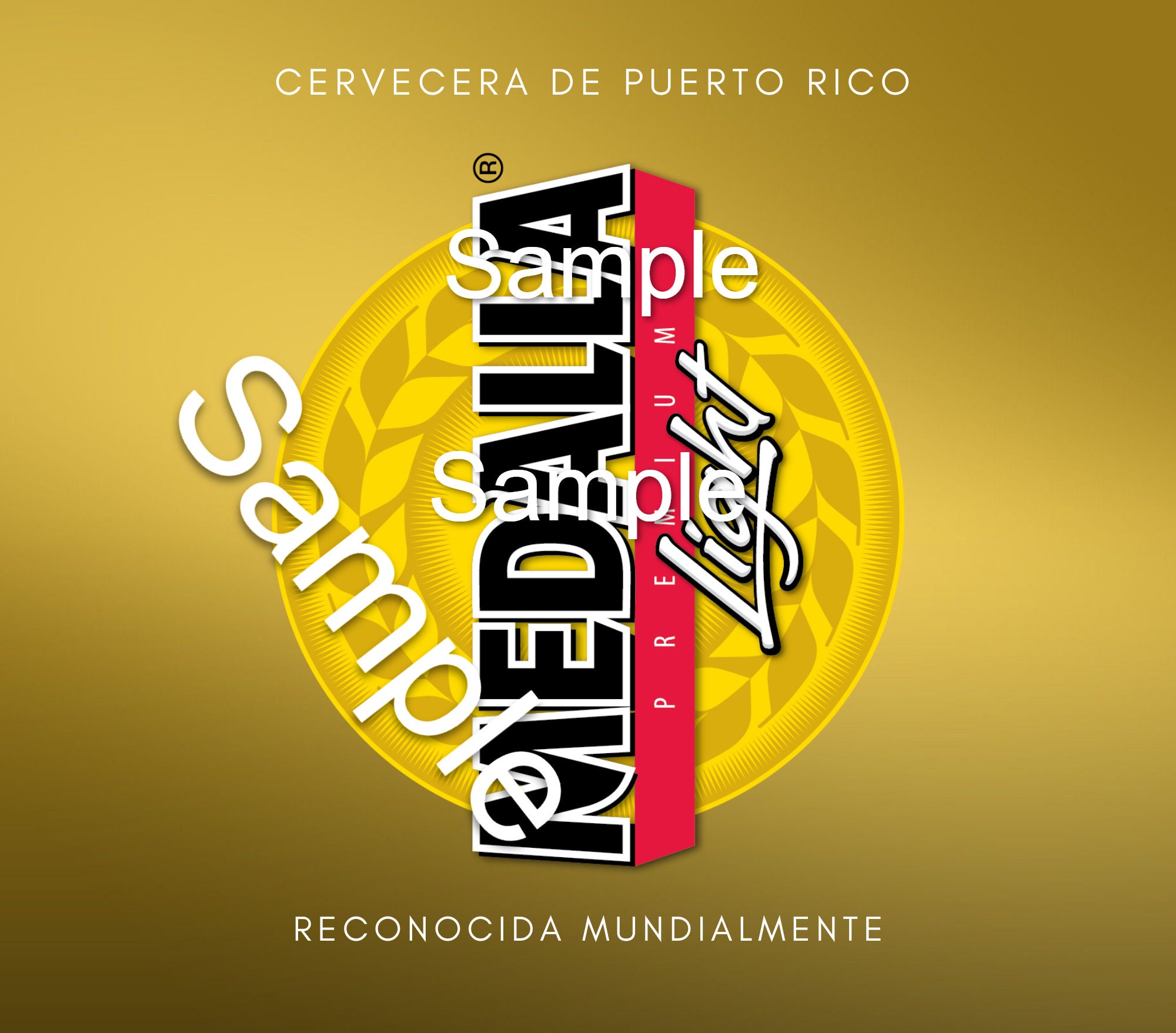 Medalla Beer Image 2 Images Included Etsy