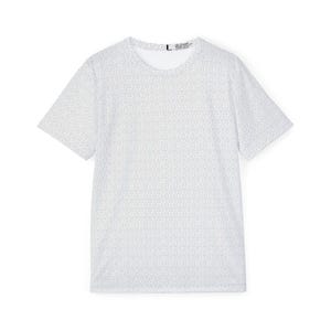 QR Code Pattern Men's Sports Jersey | All-Over Print Athletic Tee