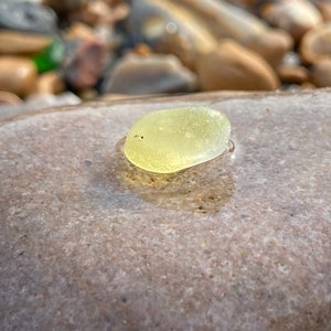 Yellow Seaglass - Stunning and rare