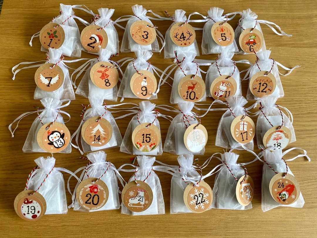 Seaglass Advent Calendar 24 Days Beautiful Gift Idea Etsy