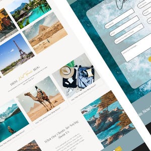 Wix Template for Travel Agents, Agencies & Tour Sites image 3