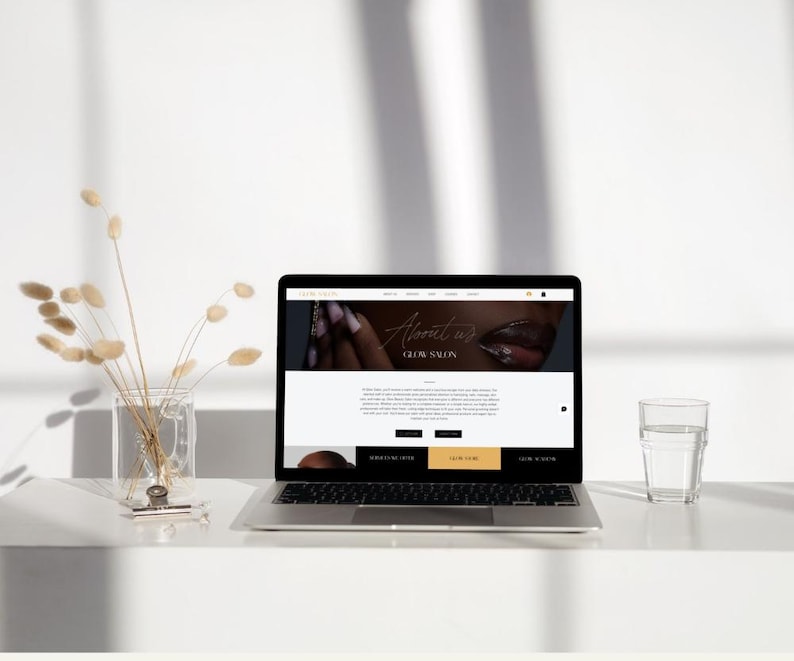 Wix Beauty Website Template for Salon, Spa, Makeup Artist & Beauty Shop image 8