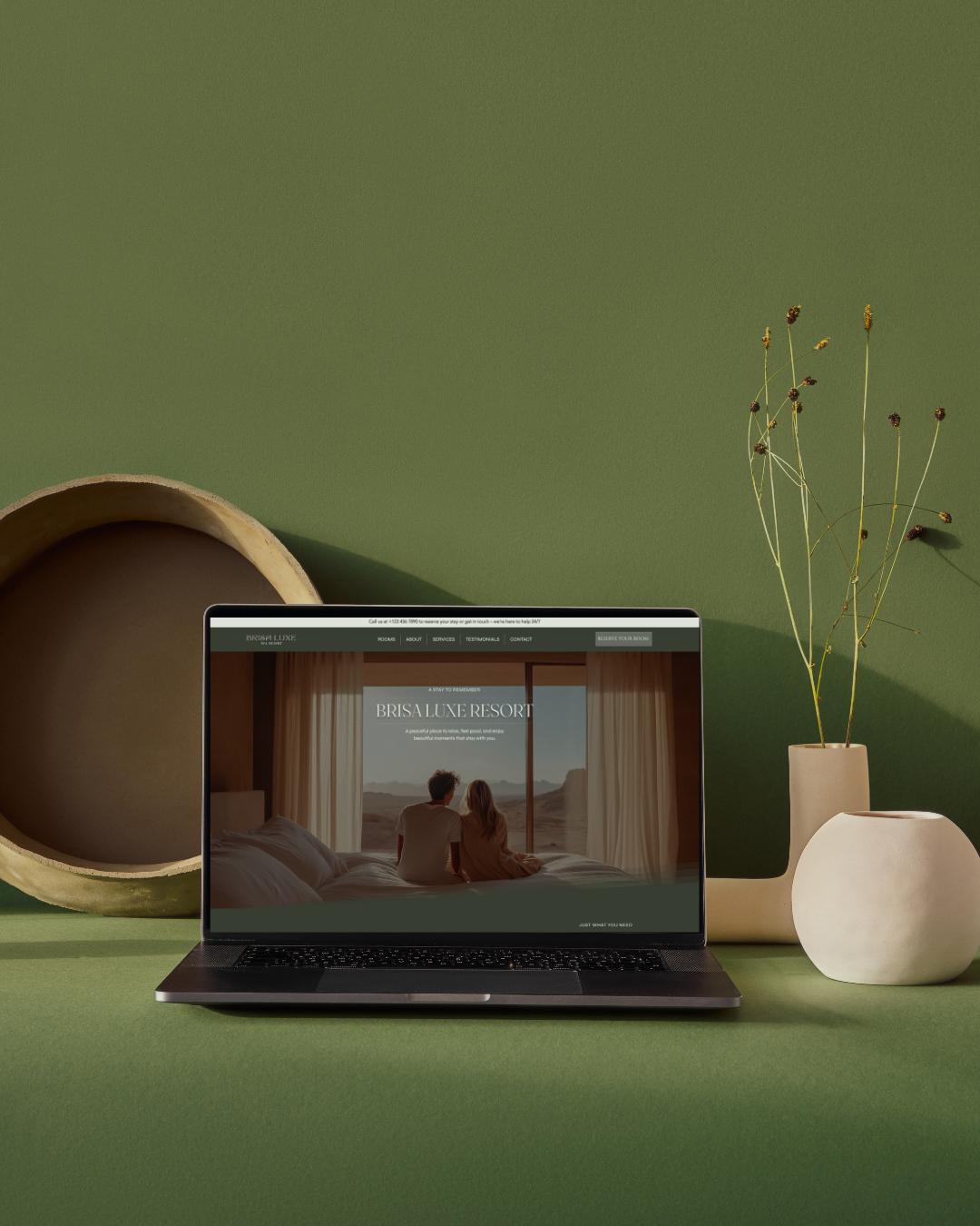 Wix Website Template for Hotels, Resorts & Vacation Rentals Luxury