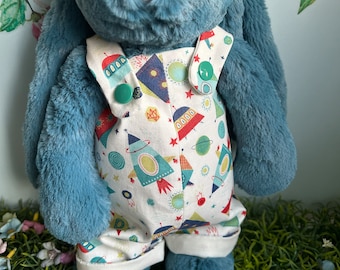 Medium Jellycat Bunny Dungarees Pattern PDF Download