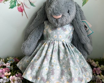 Medium Jellycat Bunny Dress and Cardigan Pattern PDF Download