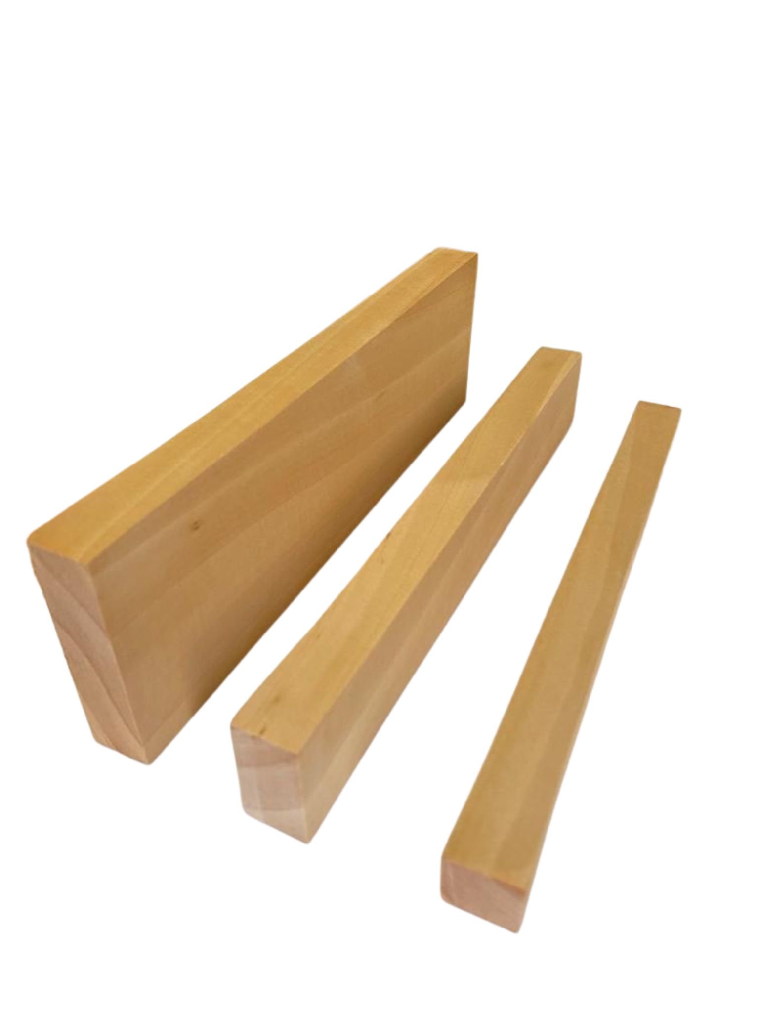 Basswood Wood Slat Lumber Cut to Size Scrubbed Lumber and - Etsy